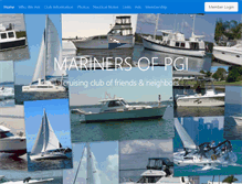 Tablet Screenshot of marinersofpgi.org